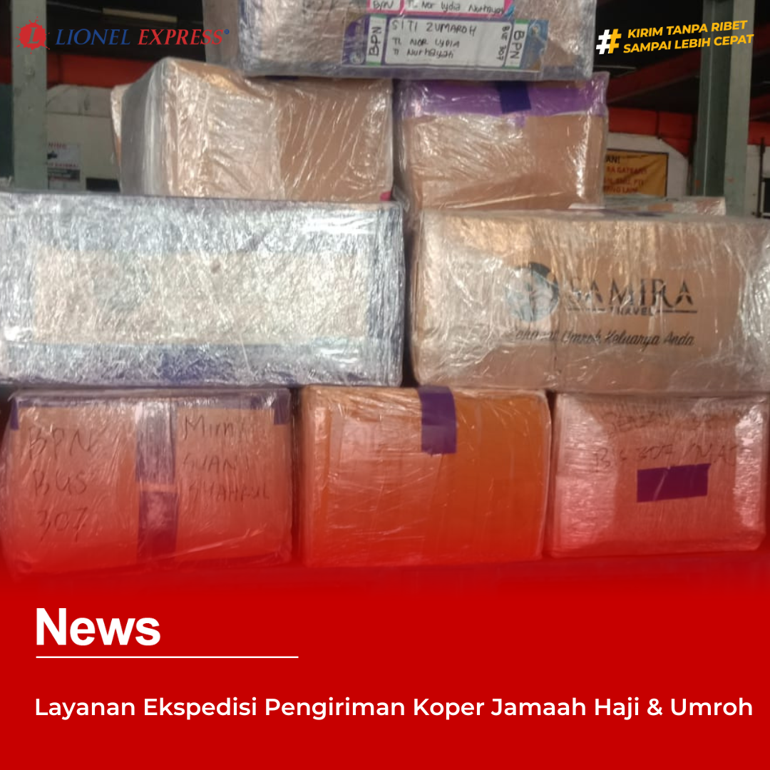 Layanan Ekspedisi Pengiriman Koper Jamaah Haji & Umroh