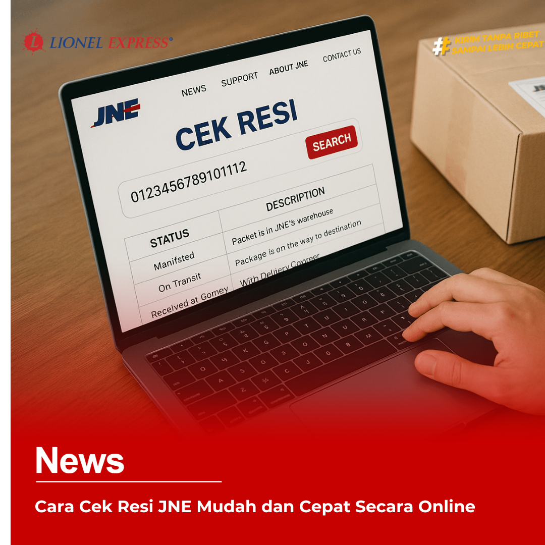 Cara Cek Resi JNE Mudah dan Cepat Secara Online